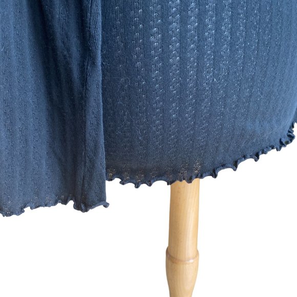 Denim & Supply Y2K Ralph Lauren Henley Top Lace Whimisgoth Fairy Grunge FItted-L - Picture 12 of 14